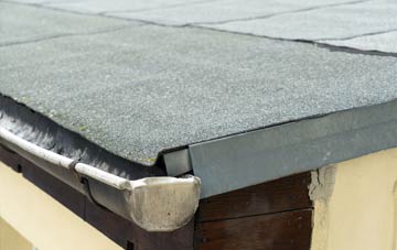 repair or replace Dippin flat roofing?